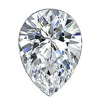 0.76 Carat Pear Lab Grown Diamond