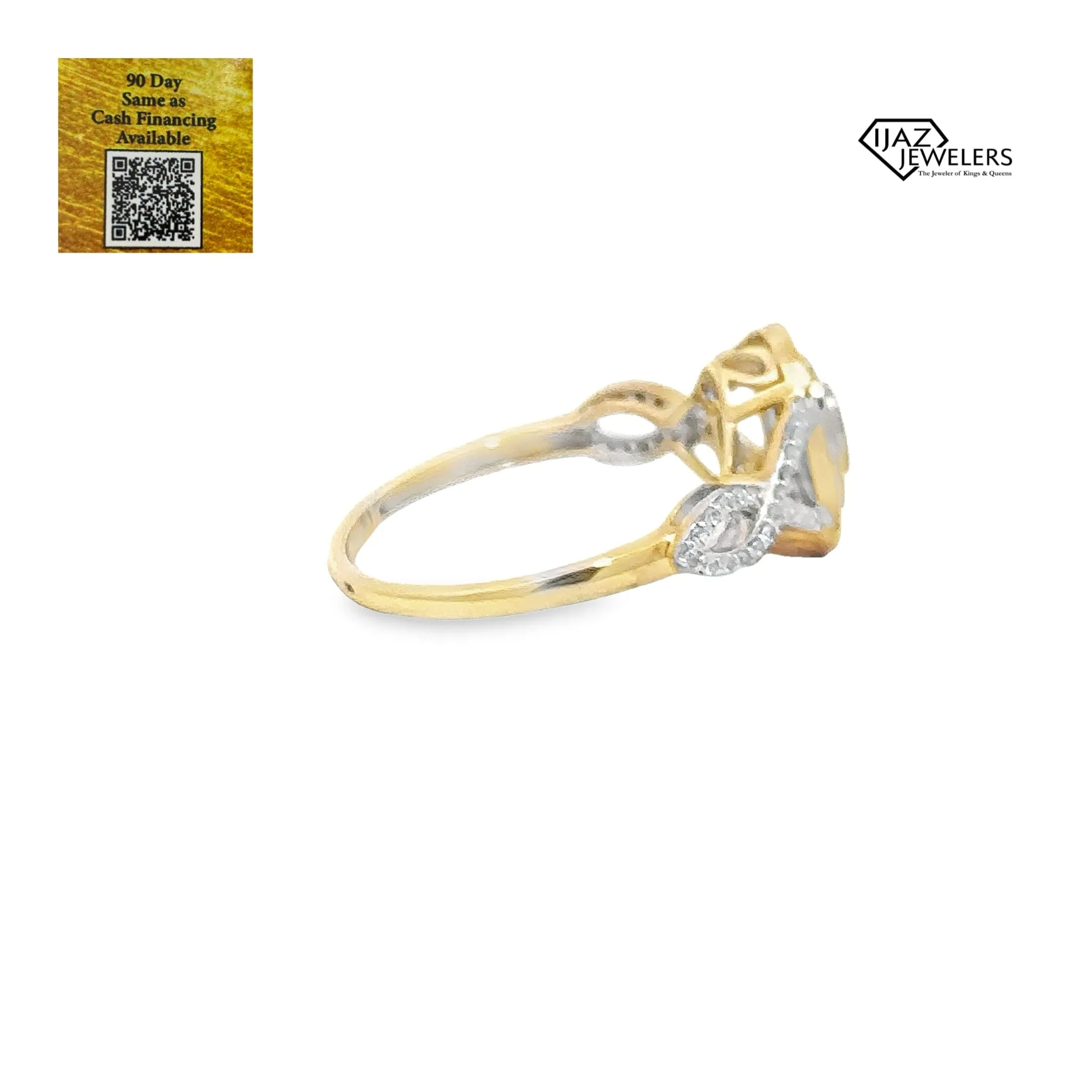 10K Gold 0.23 CTW Diamond Ring