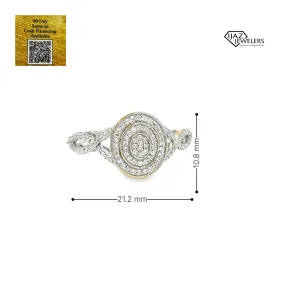 10K Gold 0.23 CTW Diamond Ring