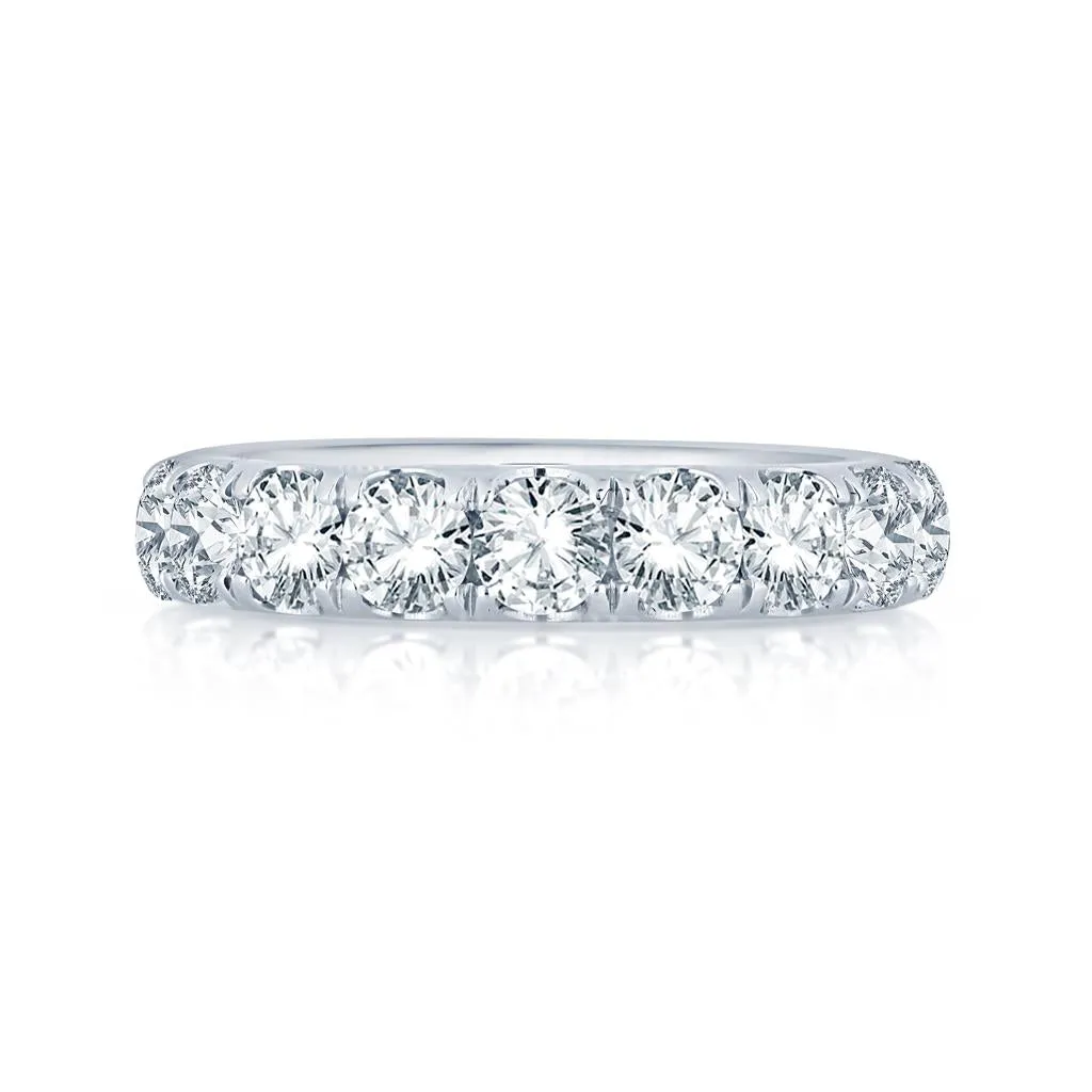 2.00ctw Lab-Grown Diamond Band - White Gold