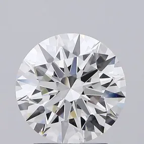 2.55 Carat Round Lab Grown Diamond