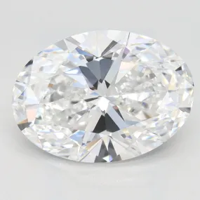 2.98 Carat Oval Lab Grown Diamond