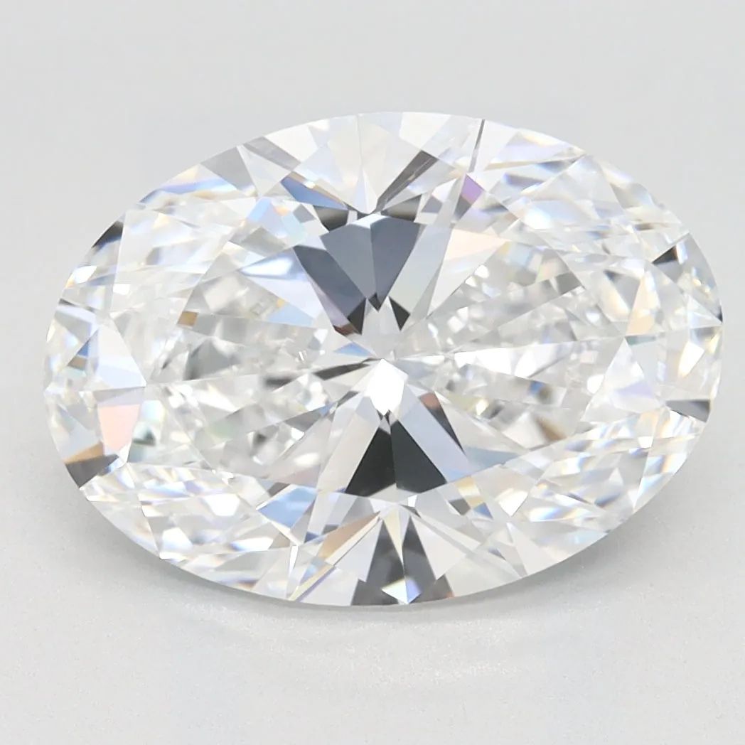 2.98 Carat Oval Lab Grown Diamond