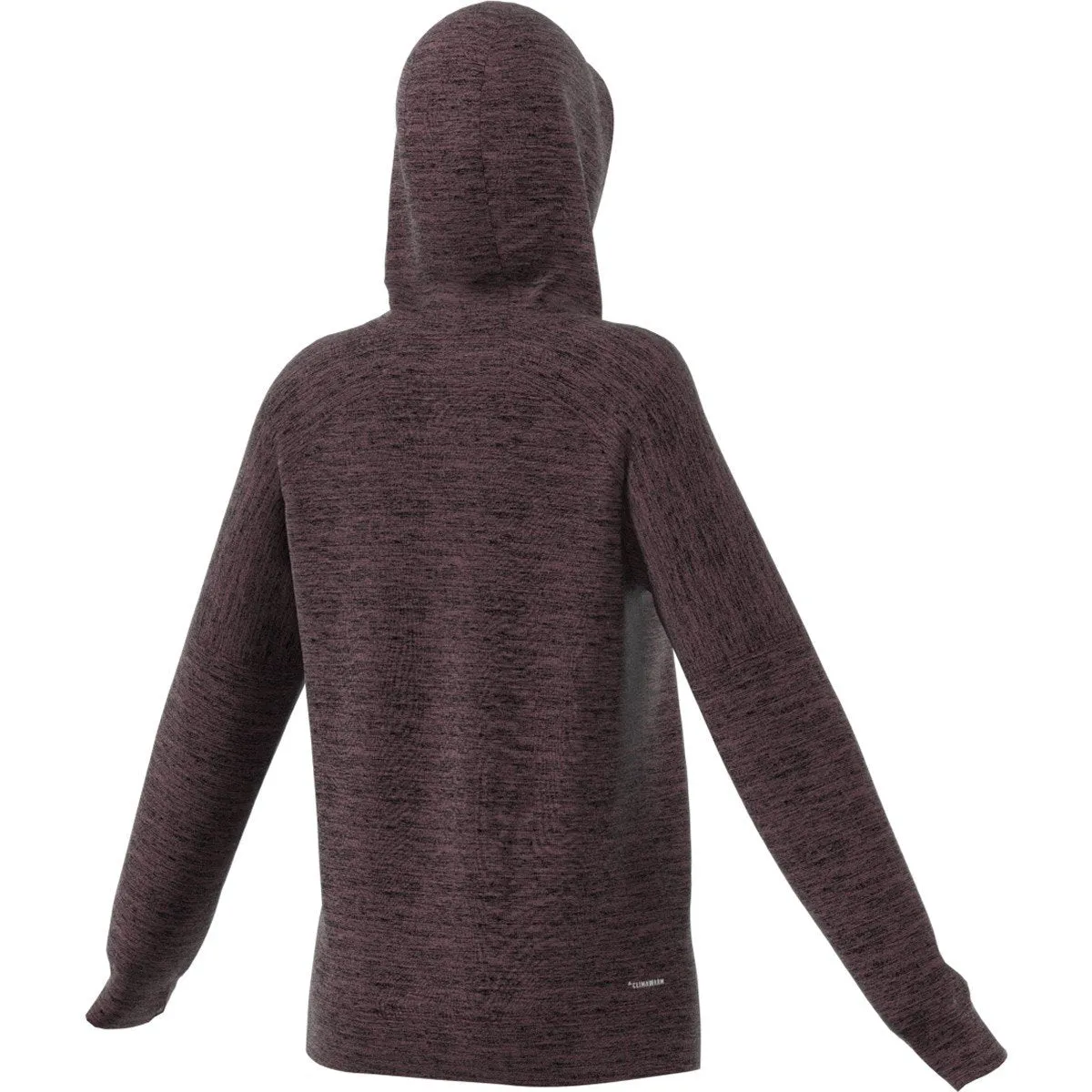 adidas Women's Maroon Melange Team Issue Pullover