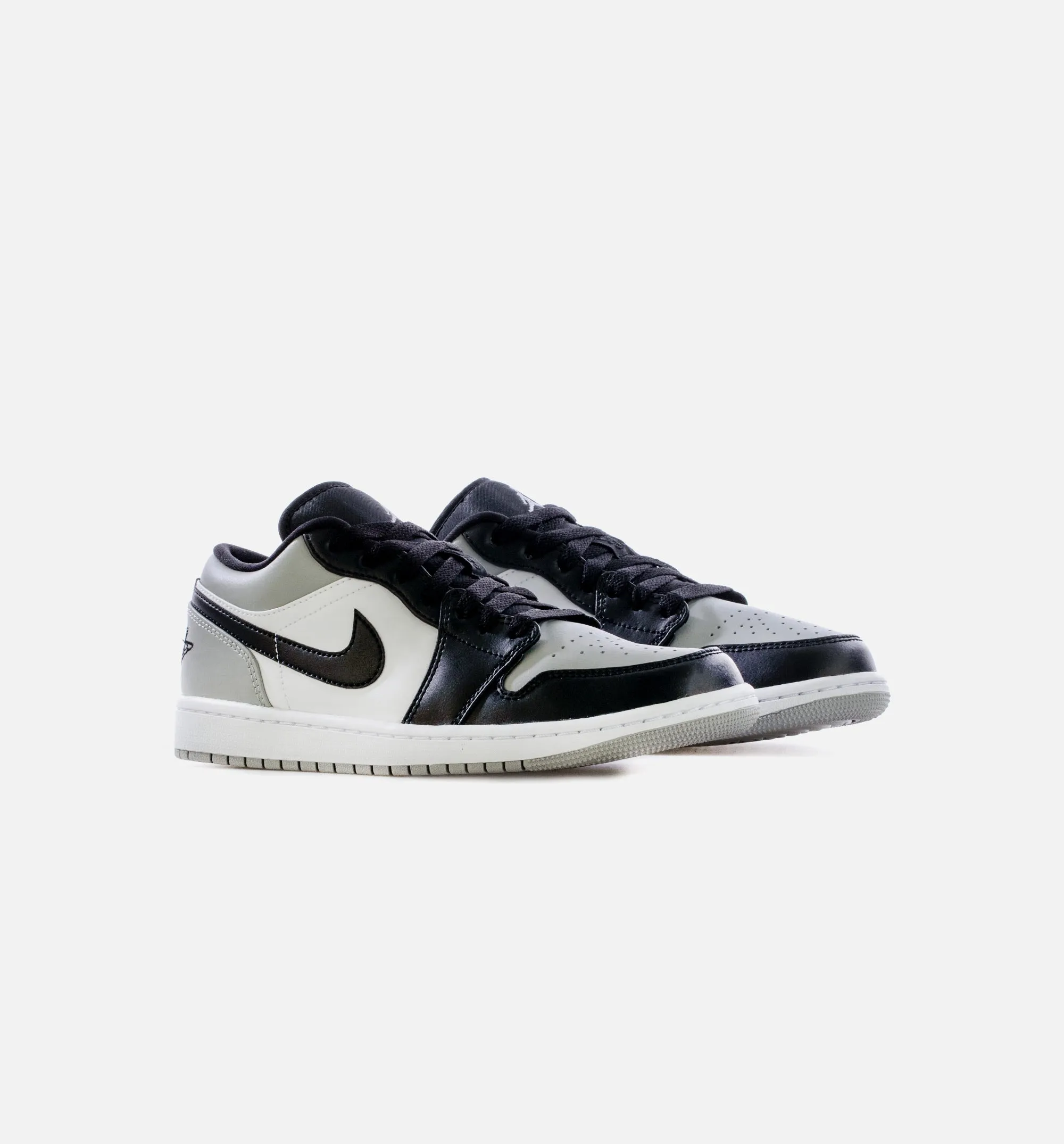 Air Jordan 1 Low Shadow Toe Mens Lifestyle Shoe - Black/Grey Limit One Per Customer