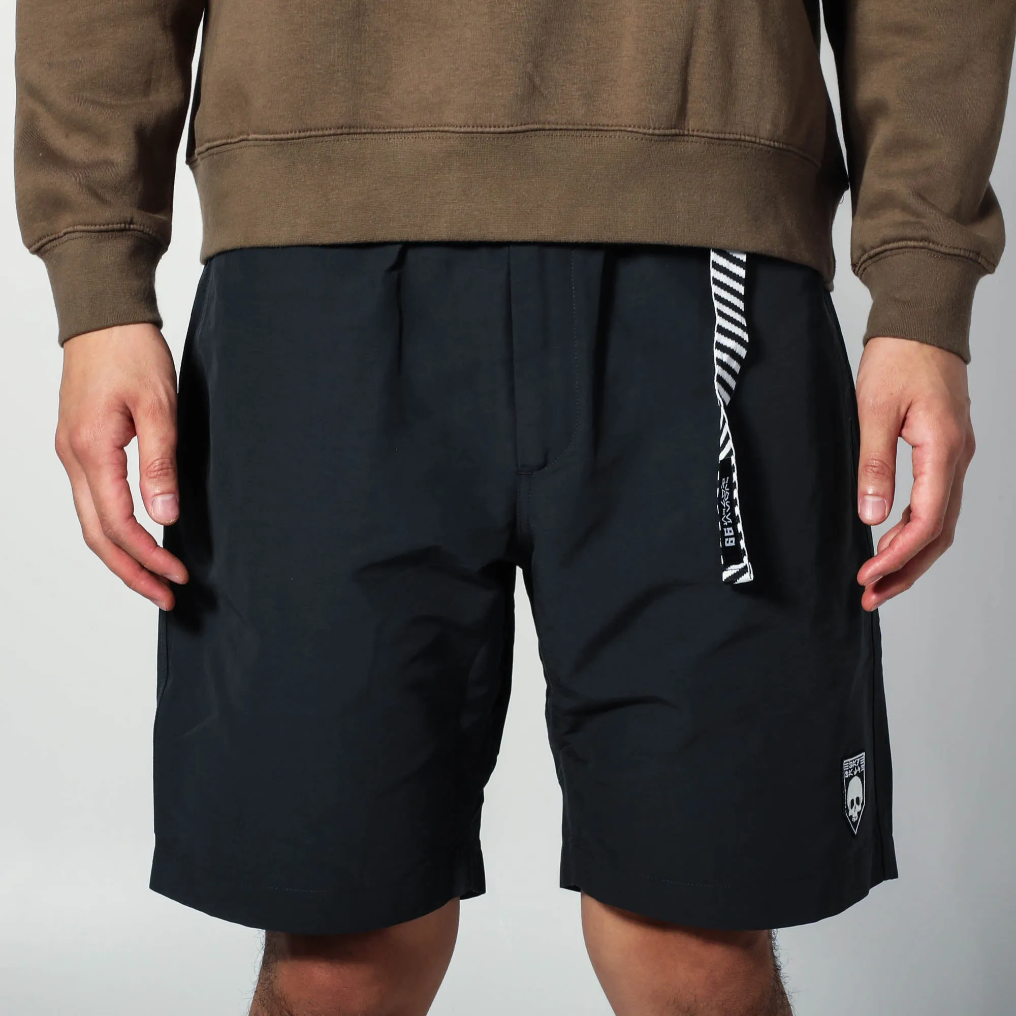 Bad Batch Black Belted Cargo Shorts