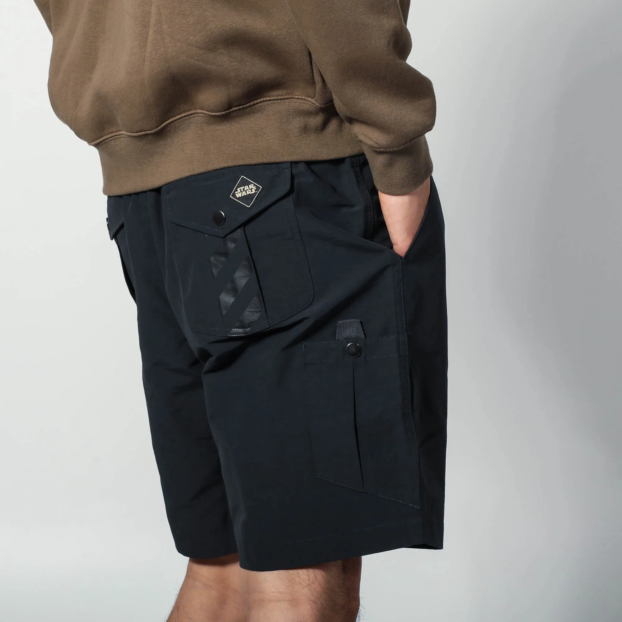 Bad Batch Black Belted Cargo Shorts