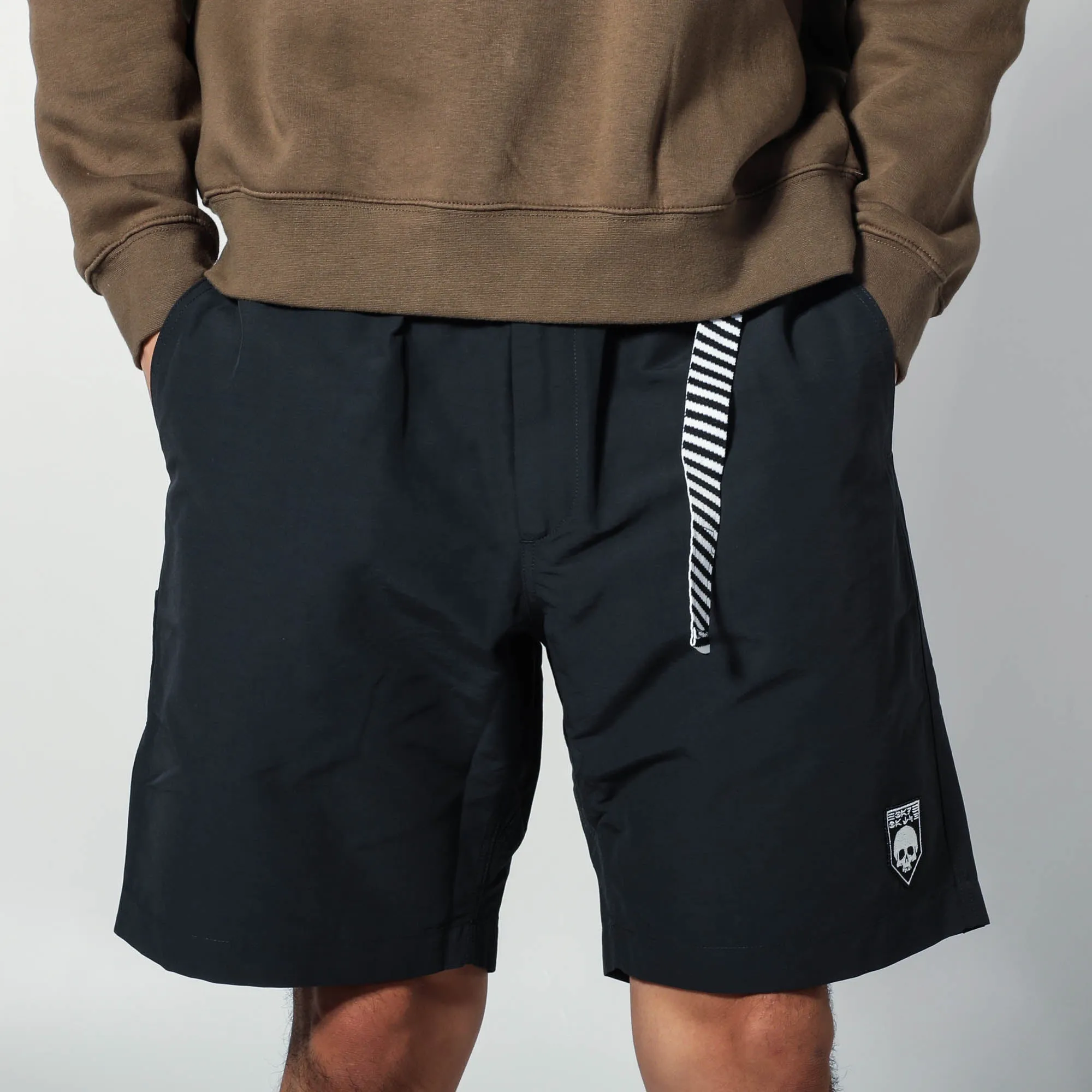 Bad Batch Black Belted Cargo Shorts