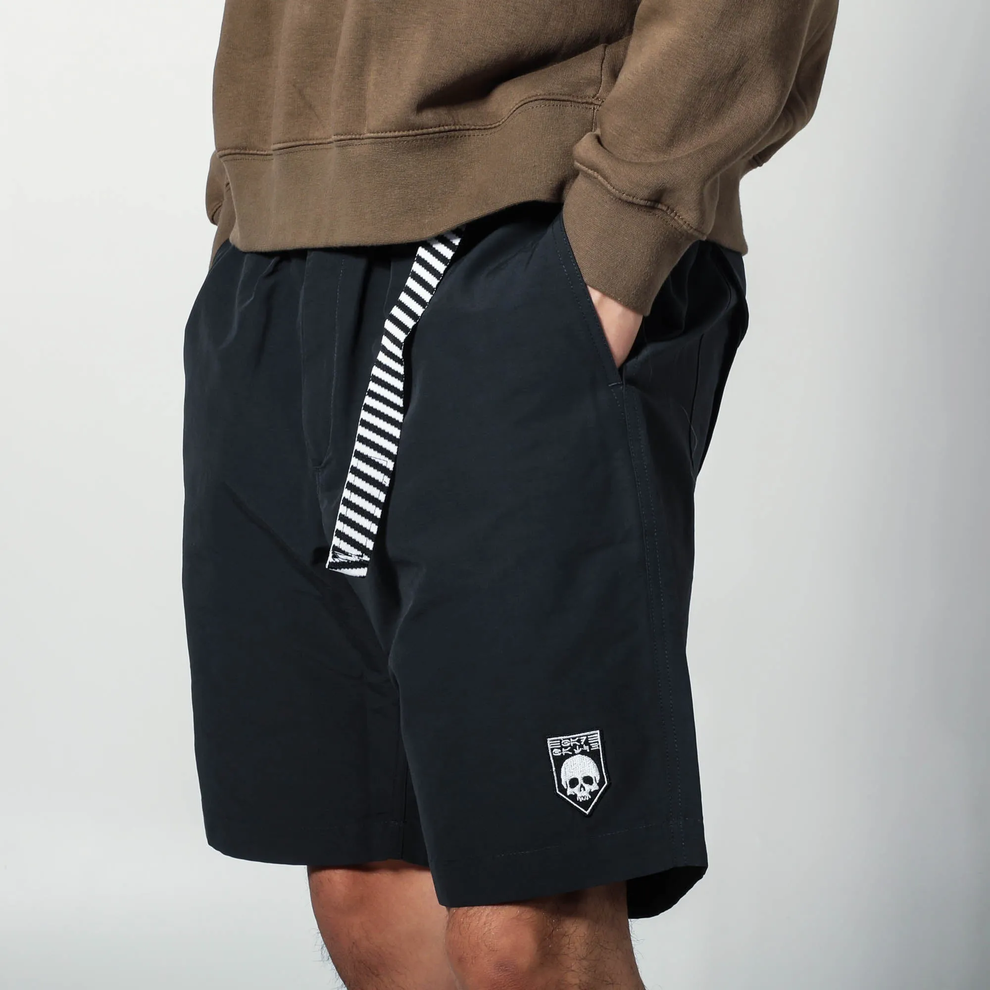 Bad Batch Black Belted Cargo Shorts