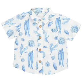 Blue Rooster Boys Jack Shirt - Lisbon Coast