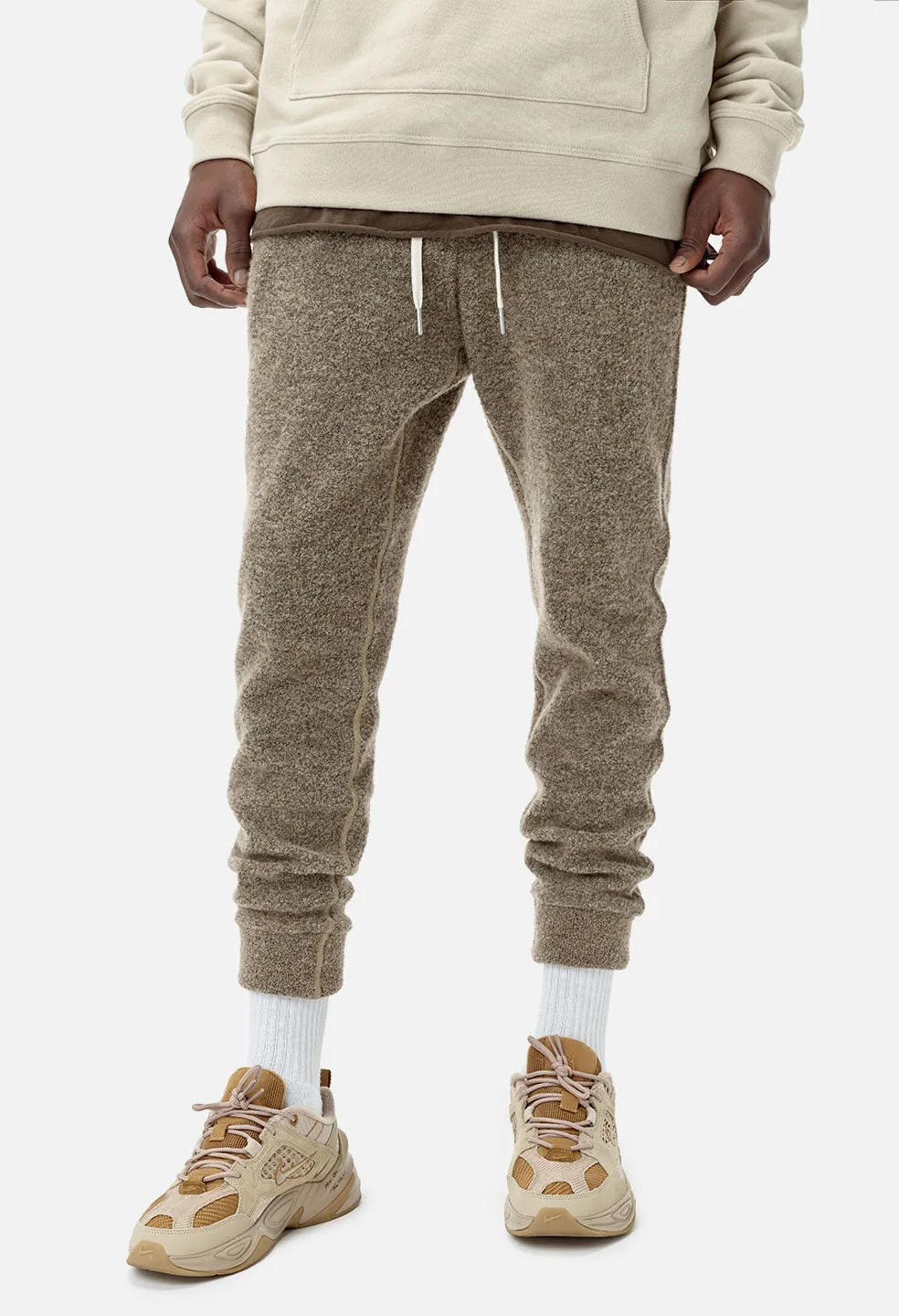 Boucle Ebisu Sweatpants / Taupe