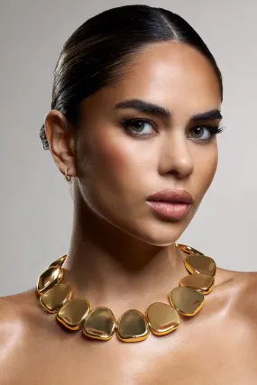 Cadiz | Gold Stone Statement Necklace