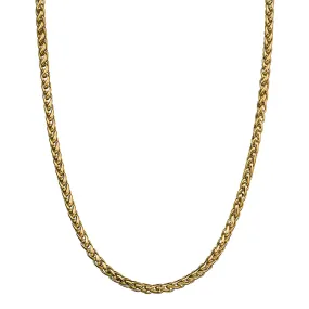 Chain Wheat 5mm Gold