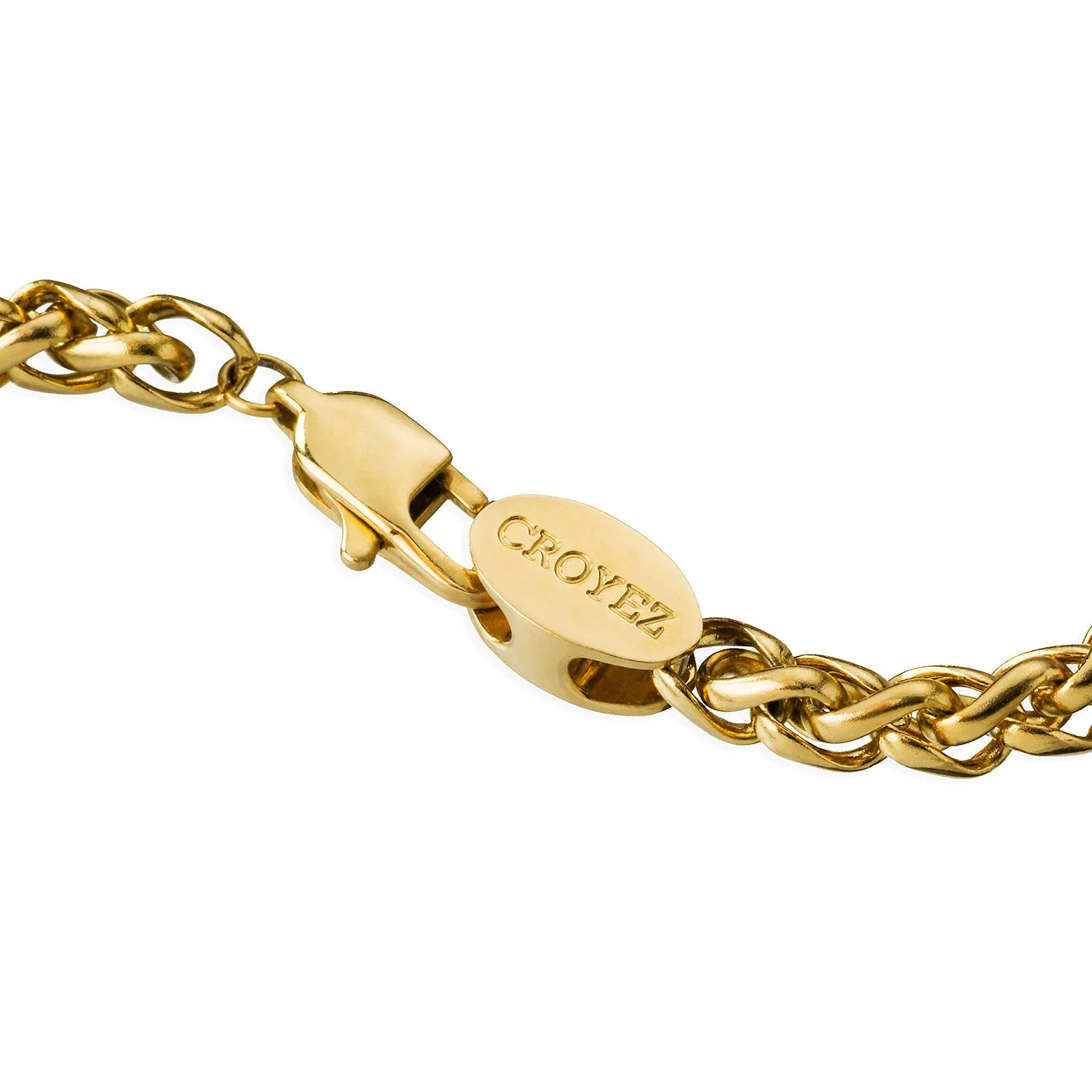 Chain Wheat 5mm Gold