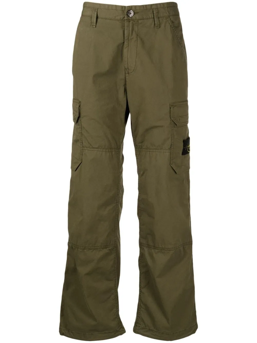 COMPASS-APPLIQUE CARGO TROUSERS