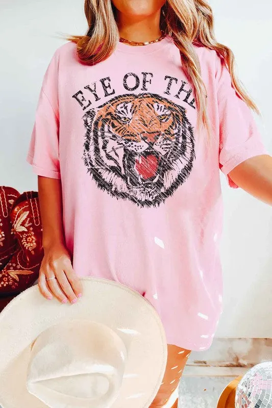 EYE OF THE TIGER GRAPHIC TEE