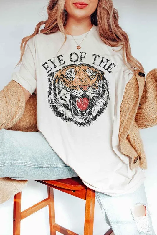 EYE OF THE TIGER GRAPHIC TEE