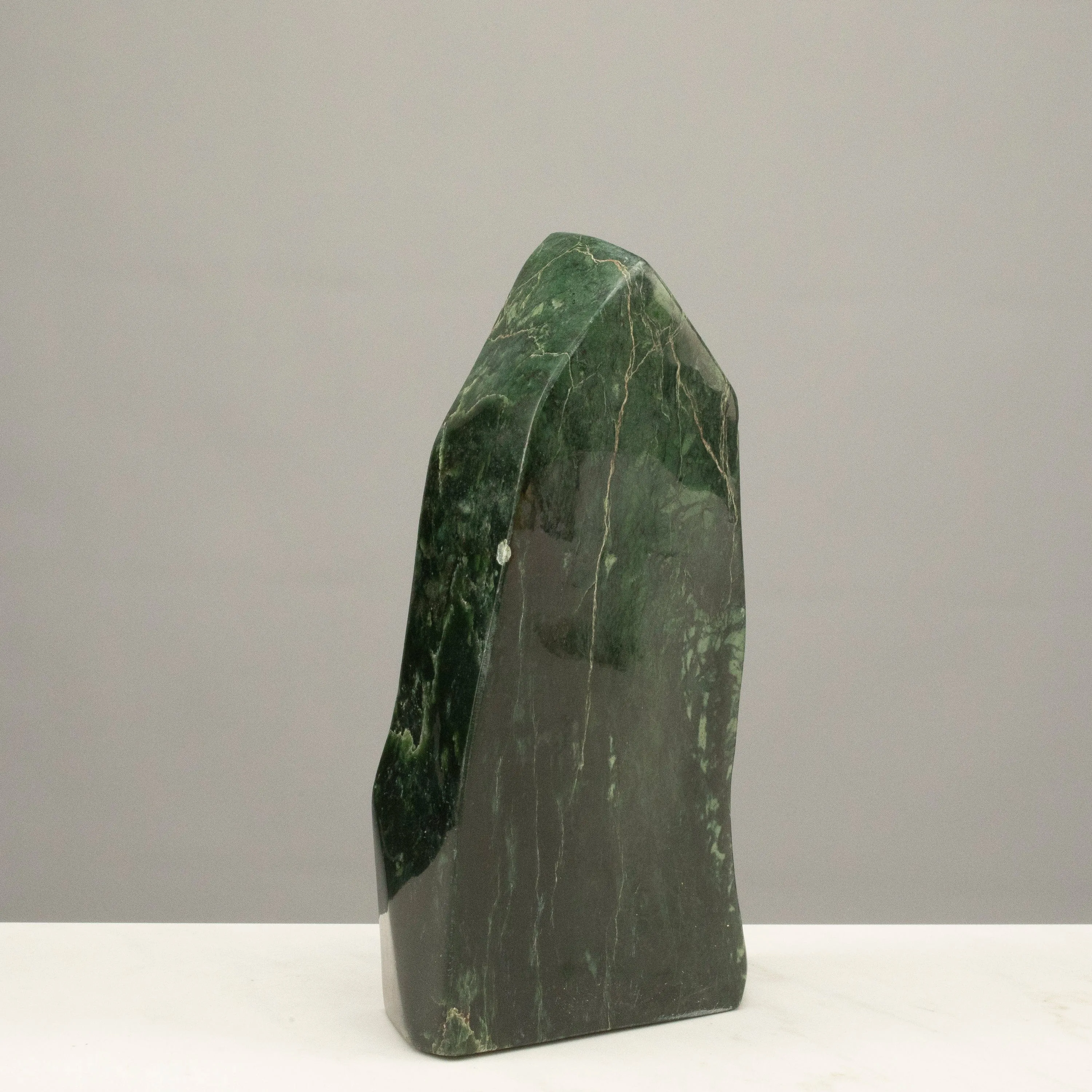 Freeform Nephrite Jade Tower from Afghanistan - 8.5 / 5 lbs