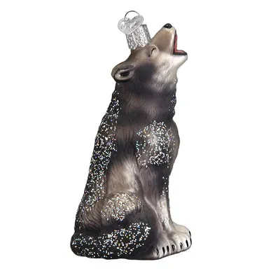 Howling Wolf Ornament