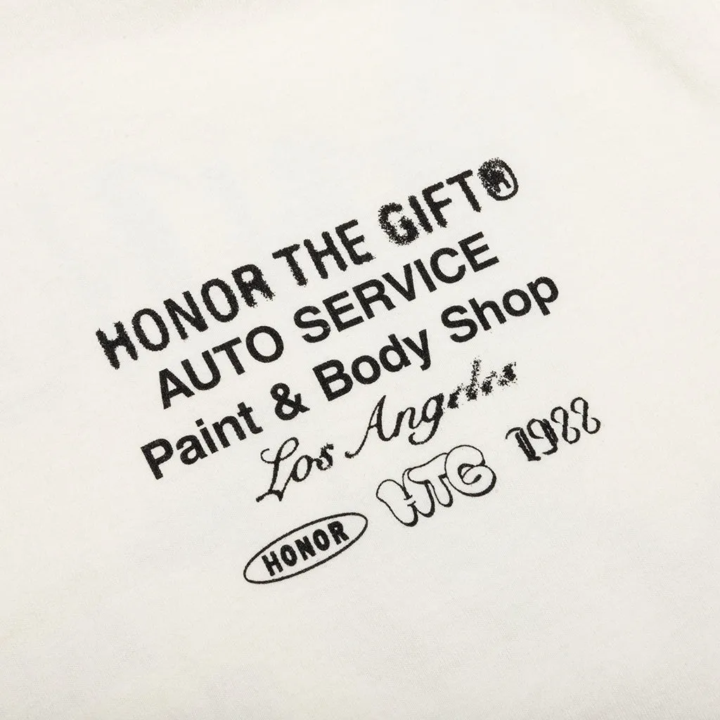 Inner City Auto Service S/S Tee - Bone