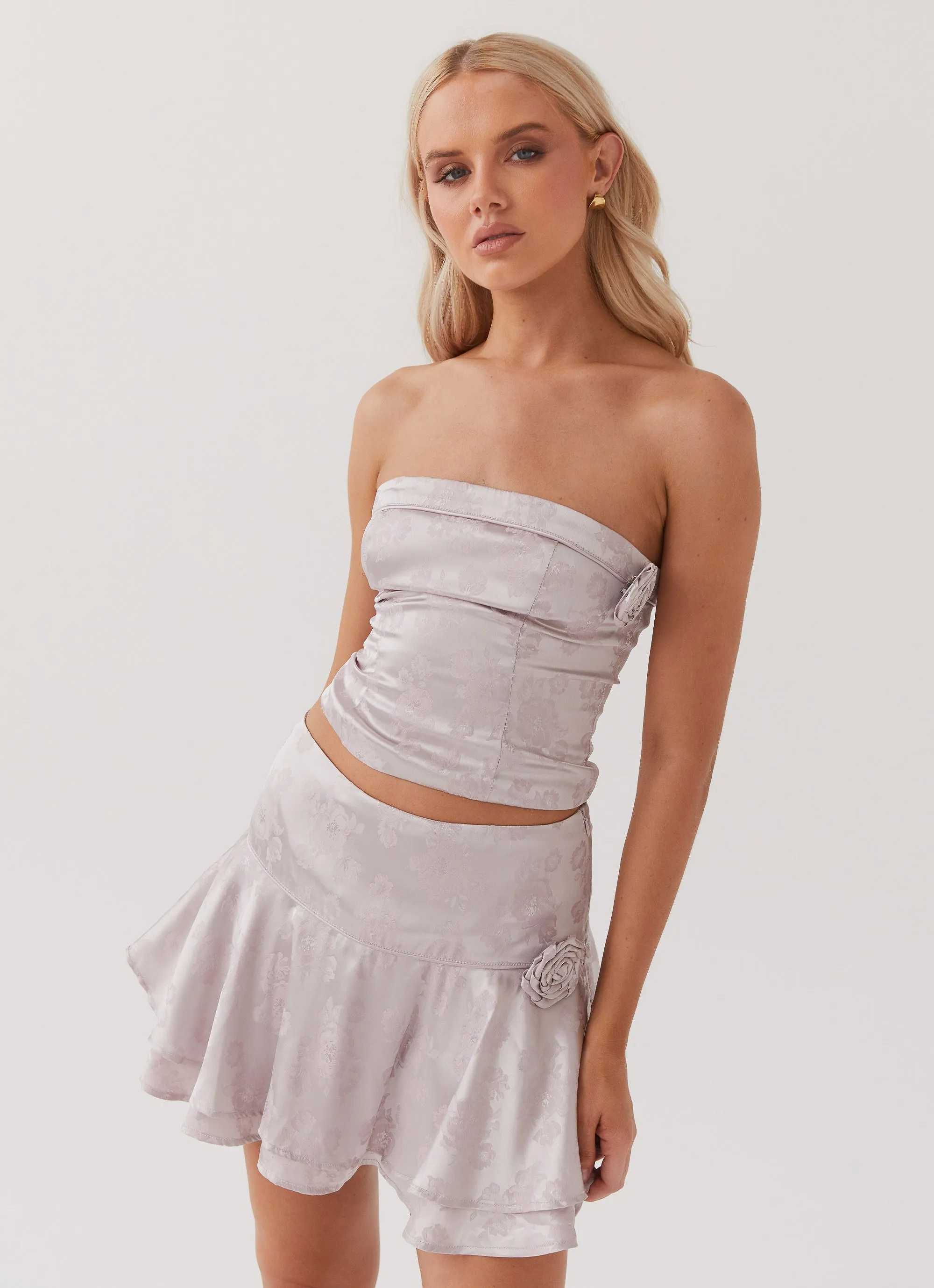 Jasmine Rose Strapless Top - Rosette Haute