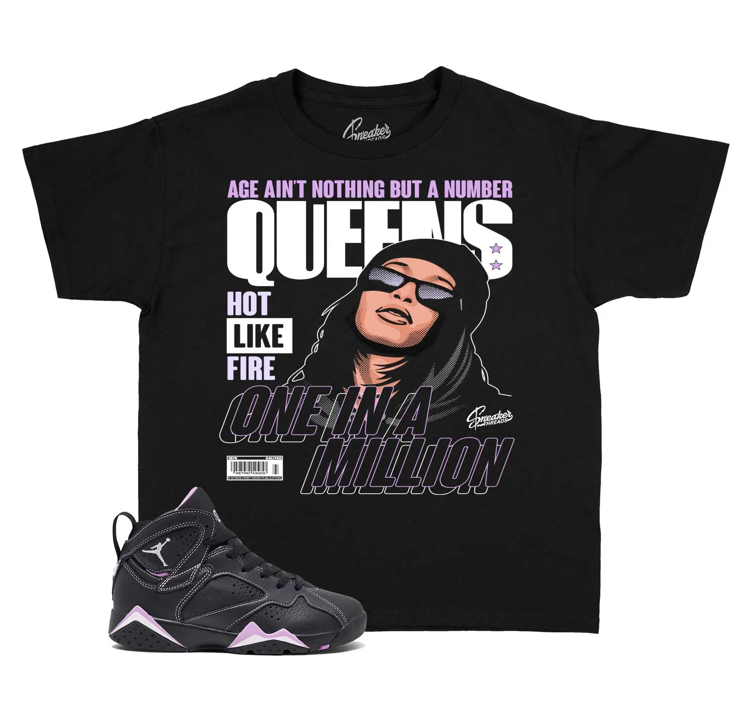 Kids - Barely Grape 7 Queens Shirt