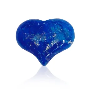 Lapis Lazuli Heart Shaped Healing Gemstone to Help See the Truth