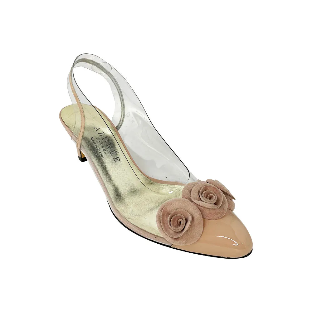 Laso Nude Sling Back