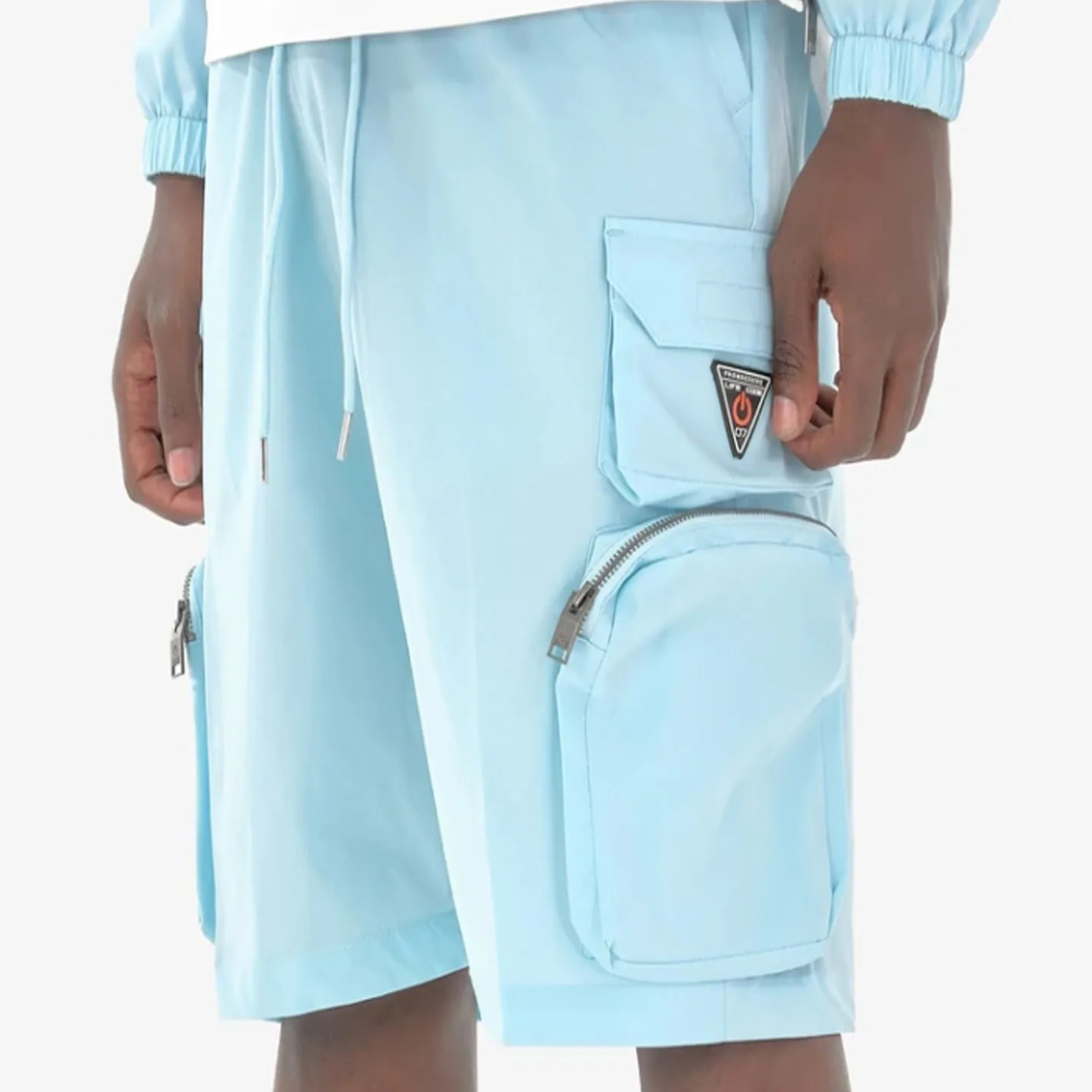 Life Code Utility Pocket Short (Sky Blue)