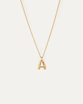 Monogram Necklace - A