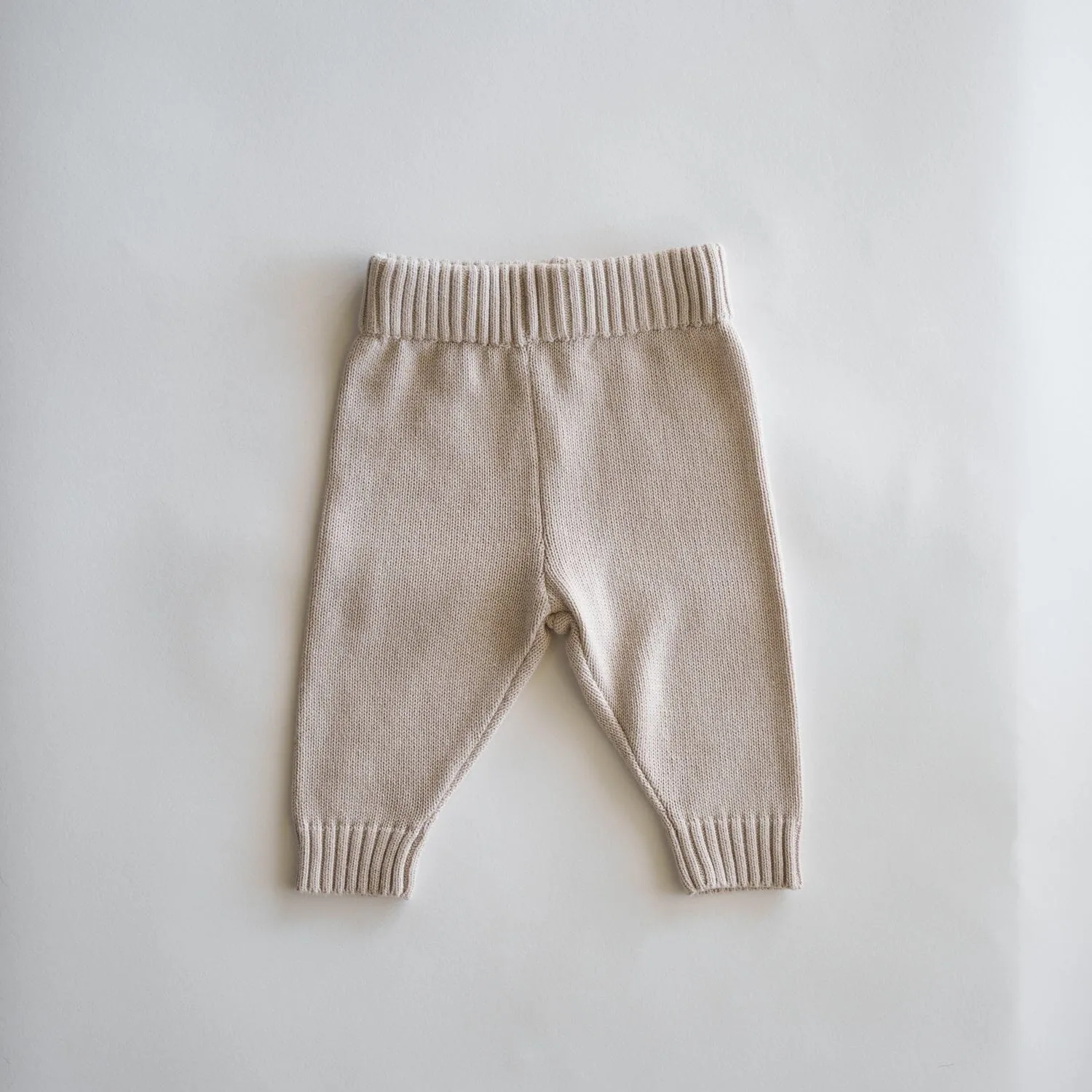 Organic Knit Oversized Pant