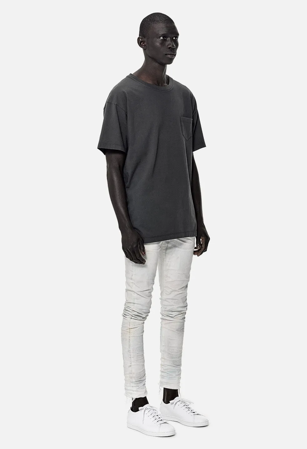 Oversized Pocket Tee / Charcoal