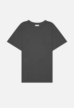 Oversized Pocket Tee / Charcoal