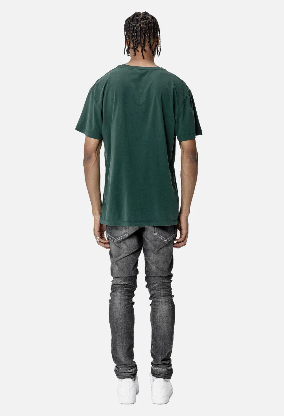 Oversized Pocket Tee / Forest