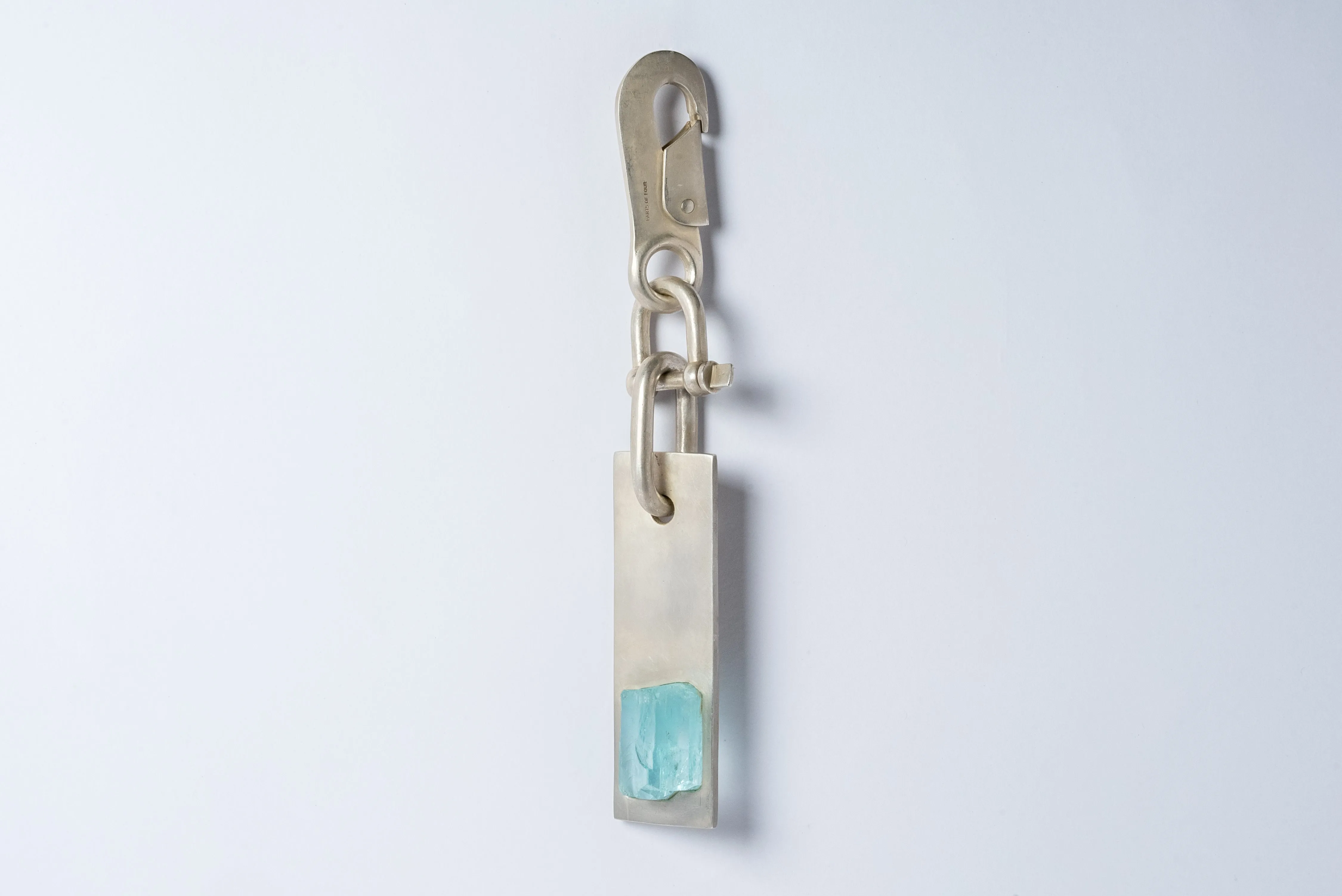 Plate Charm (Aquamarine, AS AQU)