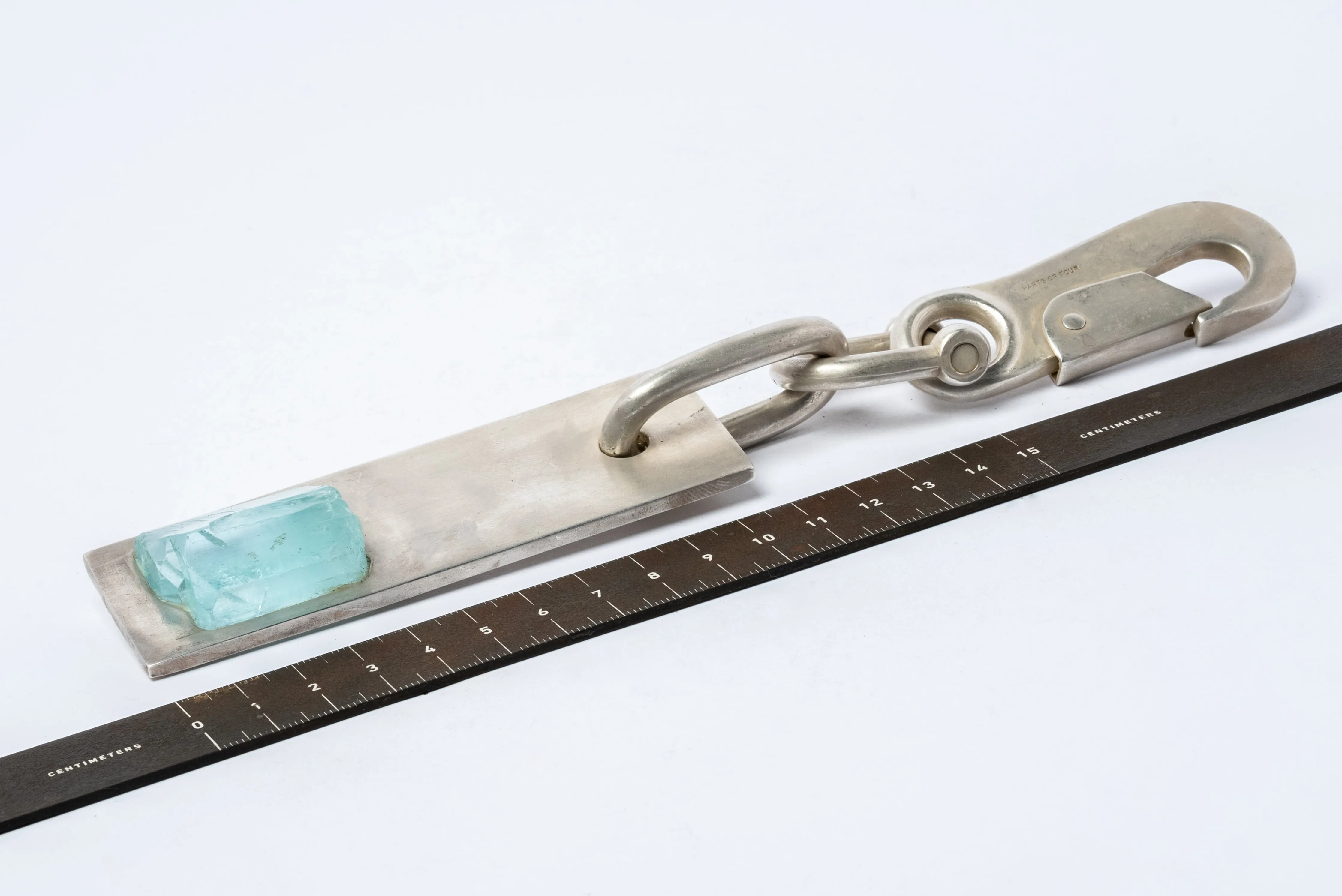 Plate Charm (Aquamarine, AS AQU)