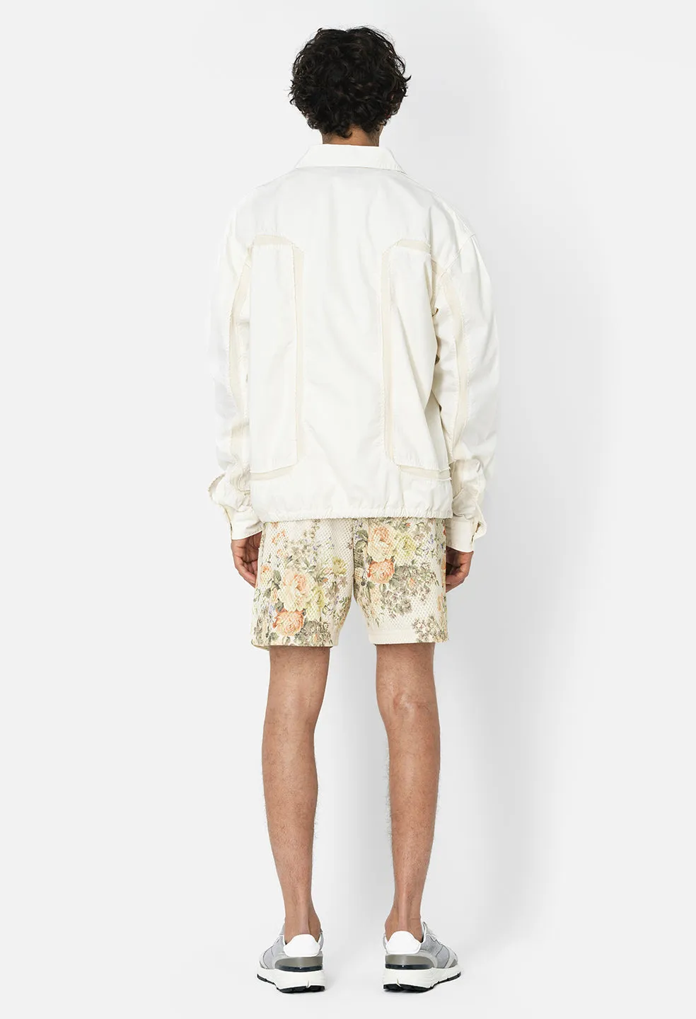 Practice Shorts / Beige Tuscan Floral