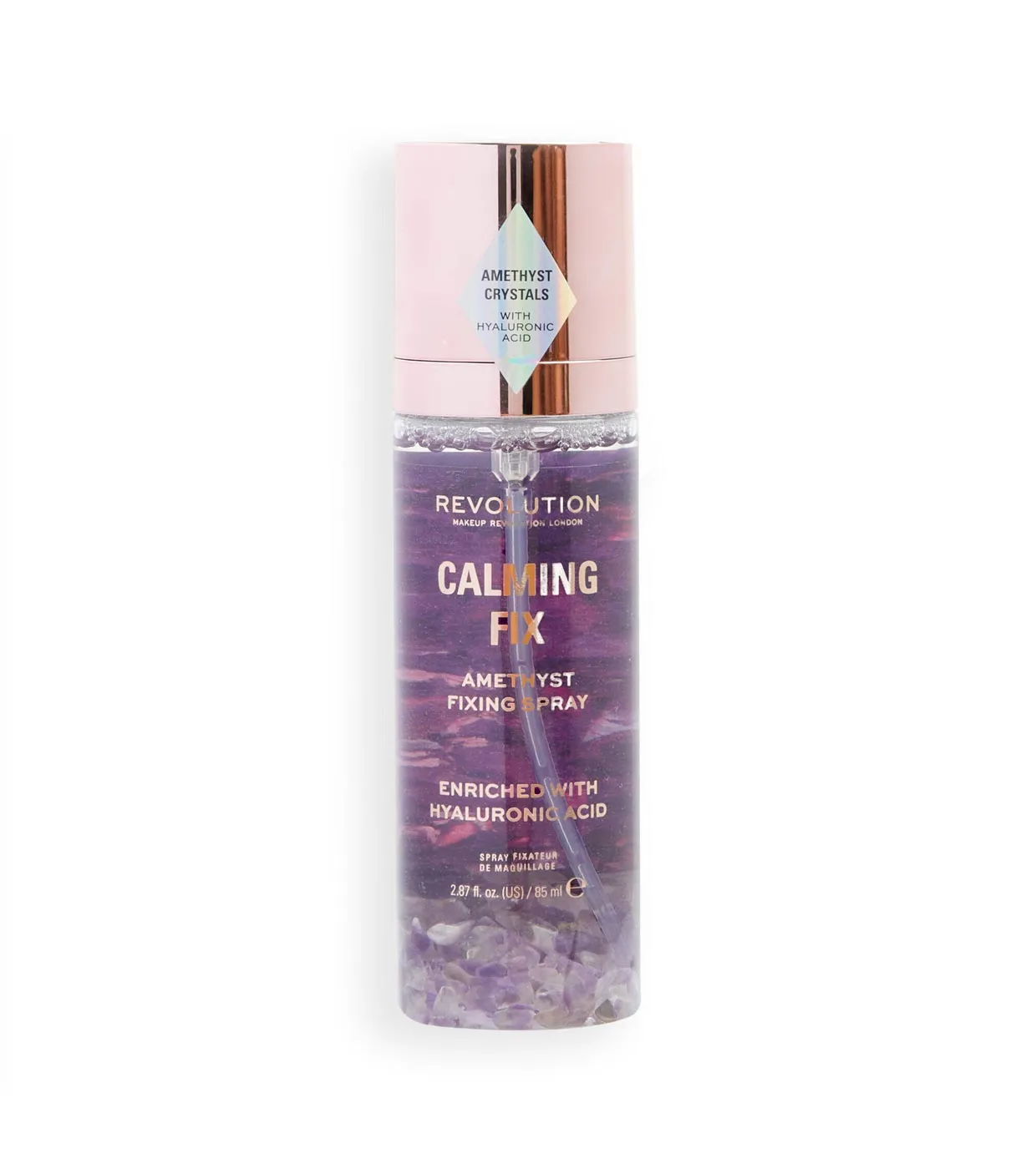 Revolution - *Crystal Aura* - Fijador del maquillaje en spray Calming Fix Amethyst