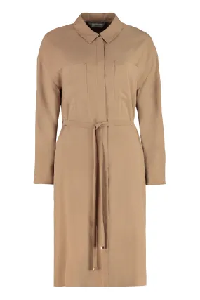 'S Max Mara Cadmio Belted Dress