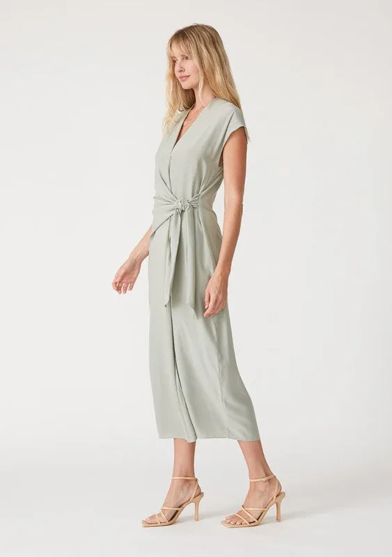 Sage Wrap Dress