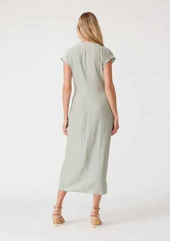 Sage Wrap Dress