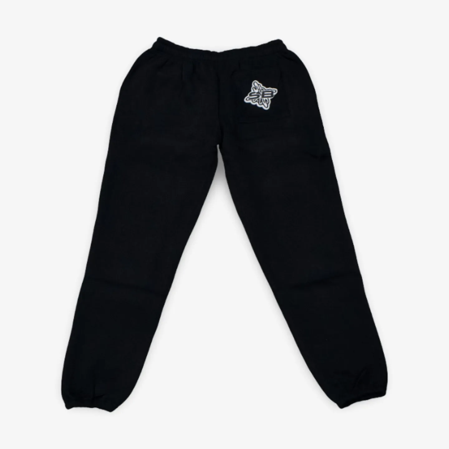 Stainbandz Puff Print Sweatpants 'SB Studios' Black / White