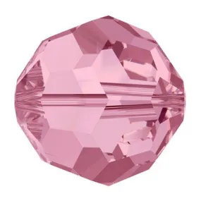 Swarovski 8mm Round - Light Rose (10 Pack)