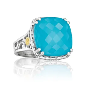 TACORI Bold Crescent Ceiling Gem Ring featuring Neo-Turquoise Ref# SR13205