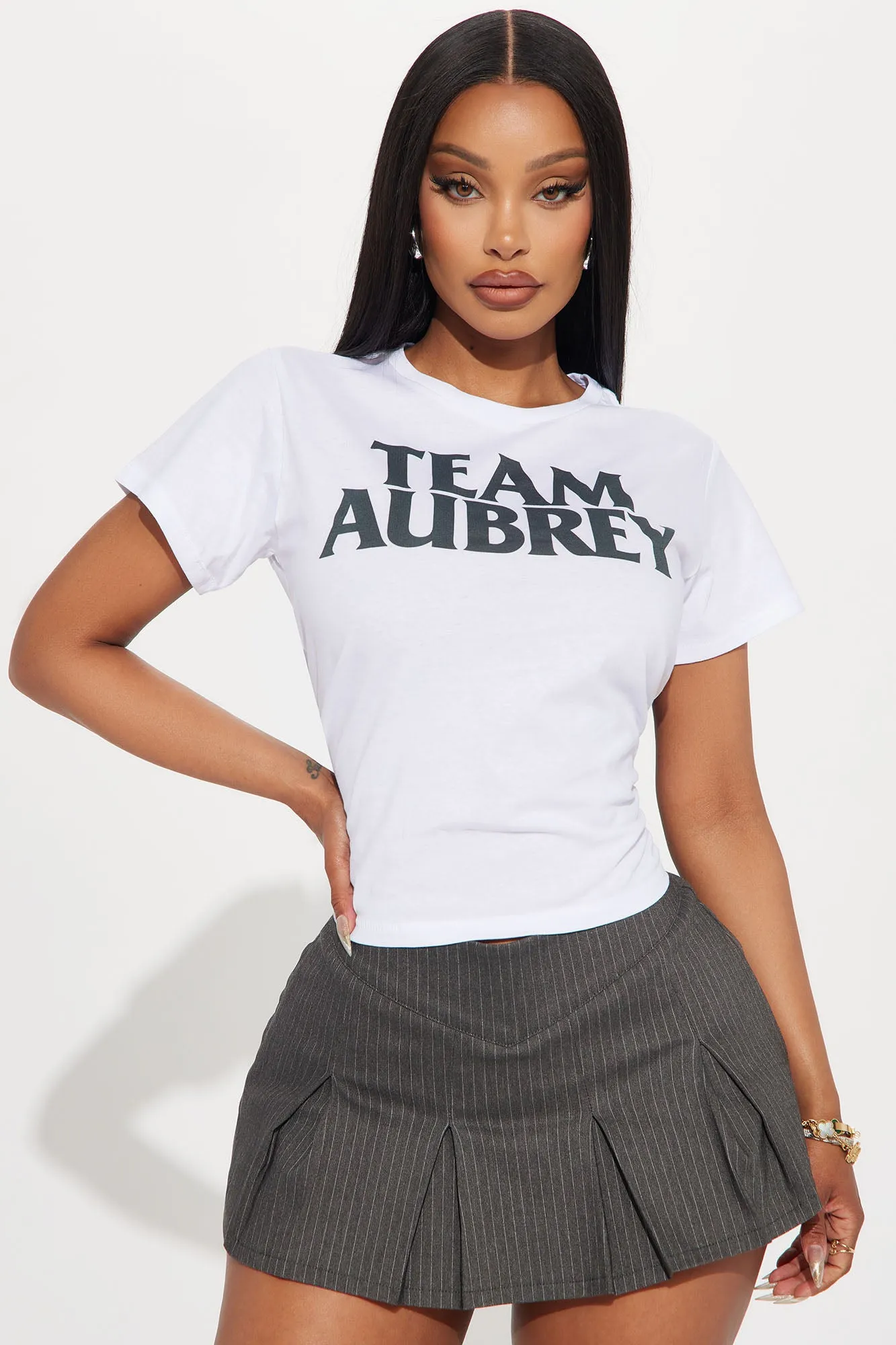 Team Aubrey Tee - White