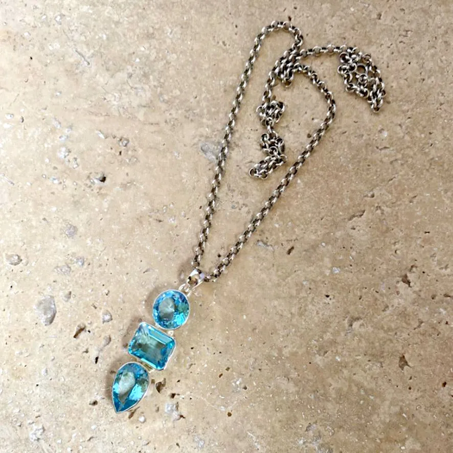 Topaz Pendant - Devi